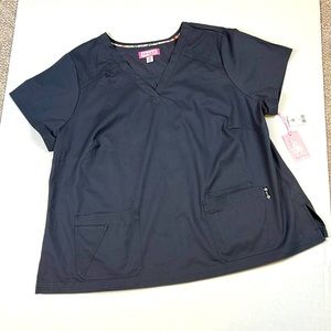 Koi Medical Uniform Top - Size 3X